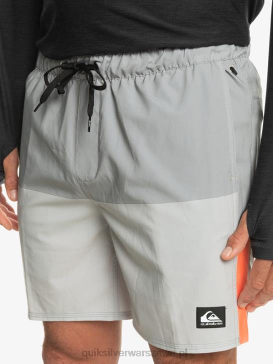 mężczyźni Quiksilver spodenki treningowe omni stretch 17 4DBV828 szary fiolet
