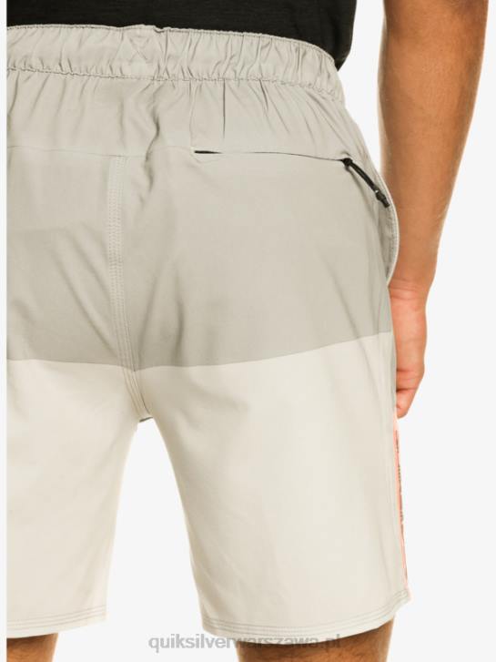 mężczyźni Quiksilver spodenki treningowe omni stretch 17 4DBV828 szary fiolet