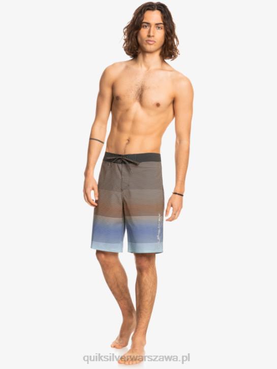 mężczyźni Quiksilver surfsilk masywne 20 szortów 4DBV1595 asfalt