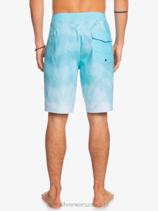 mężczyźni Quiksilver surfsilk masywne 20 szortów 4DBV1598 anioł niebieski