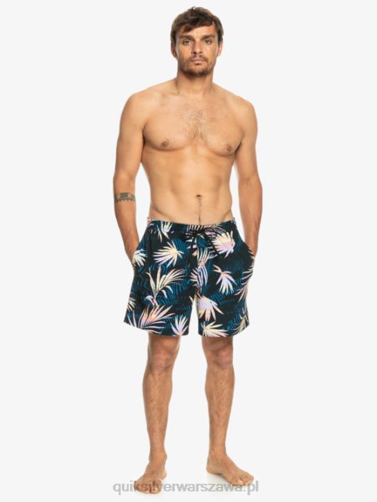 mężczyźni Quiksilver surfsilk mix 17 salw 4DBV634 czarny