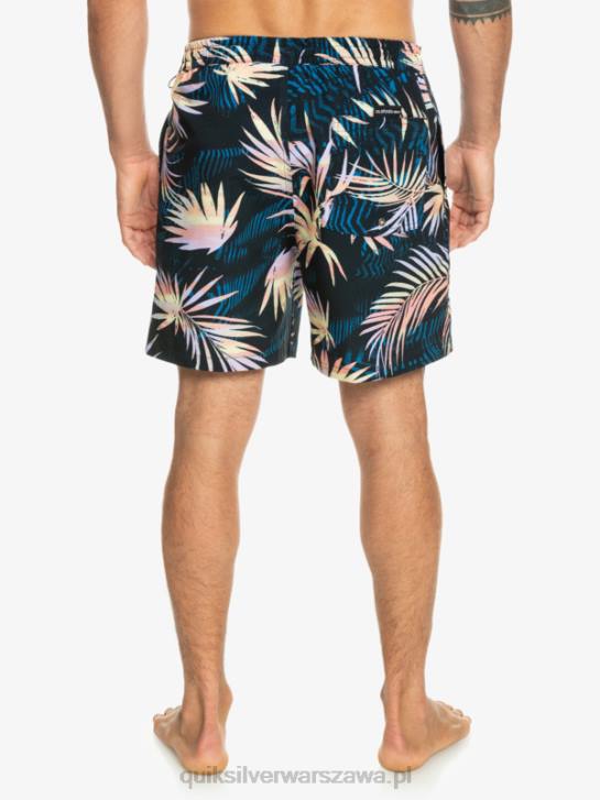 mężczyźni Quiksilver surfsilk mix 17 salw 4DBV634 czarny