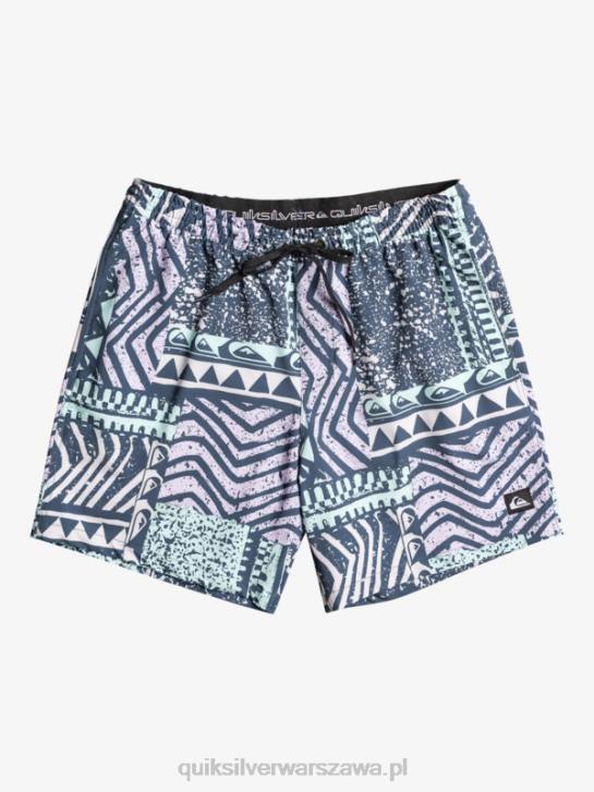 mężczyźni Quiksilver surfsilk mix 17 salw 4DBV636 marynarka o północy