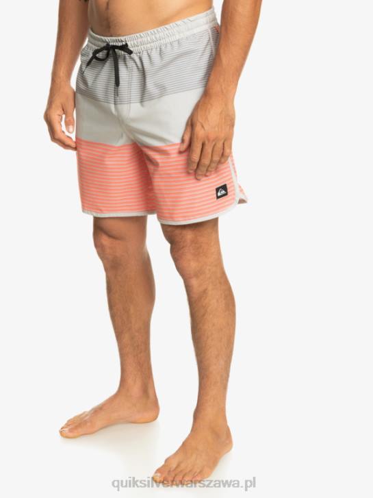 mężczyźni Quiksilver surfsilk tijuana 17 salw 4DBV513 szary fiolet