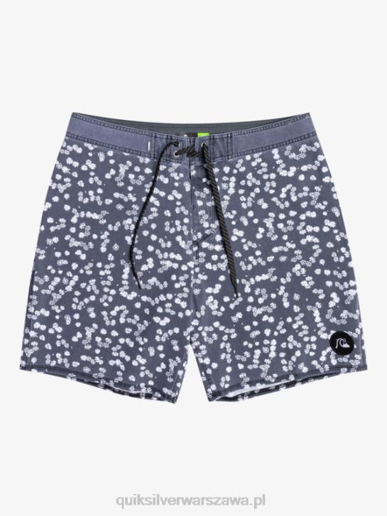 mężczyźni Quiksilver surfsilk wyprane 18 szortów 4DBV1755 czarny
