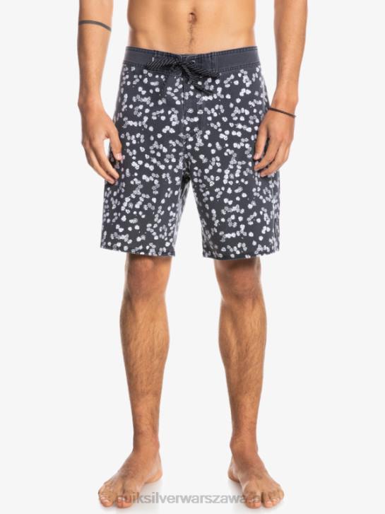 mężczyźni Quiksilver surfsilk wyprane 18 szortów 4DBV1755 czarny