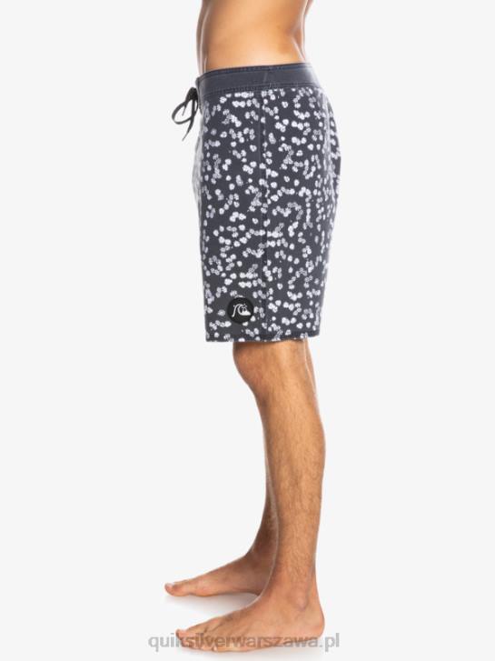 mężczyźni Quiksilver surfsilk wyprane 18 szortów 4DBV1755 czarny