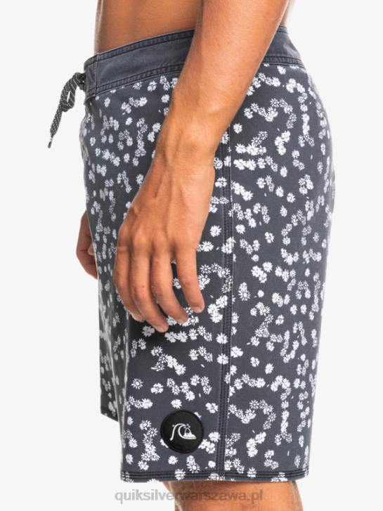 mężczyźni Quiksilver surfsilk wyprane 18 szortów 4DBV1755 czarny