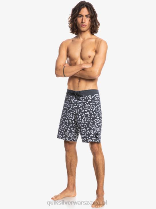 mężczyźni Quiksilver surfsilk wyprane 18 szortów 4DBV1755 czarny