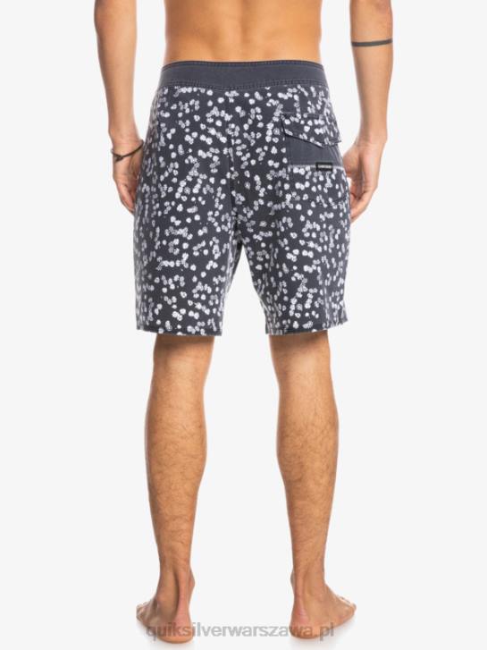 mężczyźni Quiksilver surfsilk wyprane 18 szortów 4DBV1755 czarny