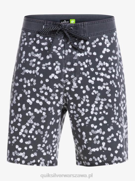 mężczyźni Quiksilver surfsilk wyprane 18 szortów 4DBV1755 czarny
