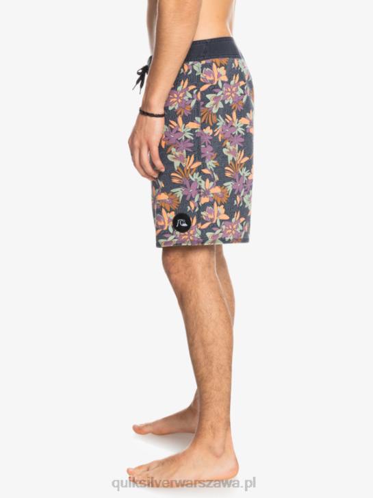 mężczyźni Quiksilver surfsilk wyprane 18 szortów 4DBV1756 Stalowa brama