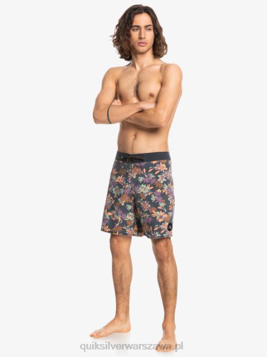 mężczyźni Quiksilver surfsilk wyprane 18 szortów 4DBV1756 Stalowa brama