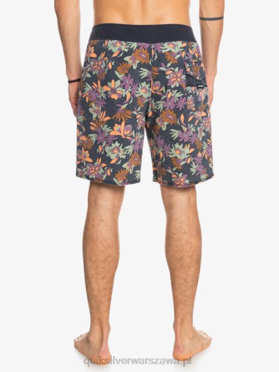 mężczyźni Quiksilver surfsilk wyprane 18 szortów 4DBV1756 Stalowa brama