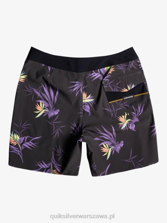 mężczyźni Quiksilver surfsilk wyprane 18 szortów 4DBV1758 asfalt