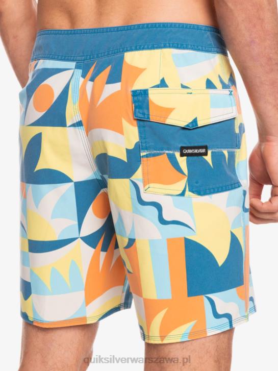 mężczyźni Quiksilver surfsilk wyprane 18 szortów 4DBV1759 port morski