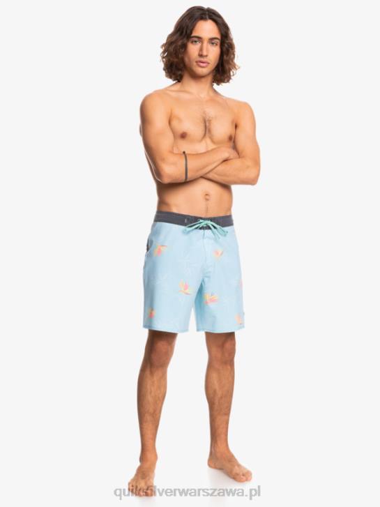 mężczyźni Quiksilver surfsilk wyprane 18 szortów 4DBV1760 anioł niebieski