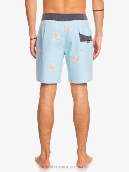 mężczyźni Quiksilver surfsilk wyprane 18 szortów 4DBV1760 anioł niebieski
