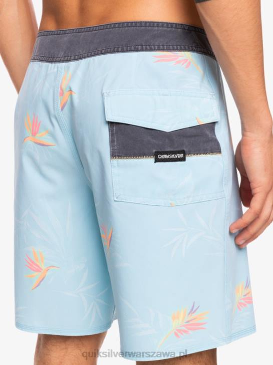 mężczyźni Quiksilver surfsilk wyprane 18 szortów 4DBV1760 anioł niebieski