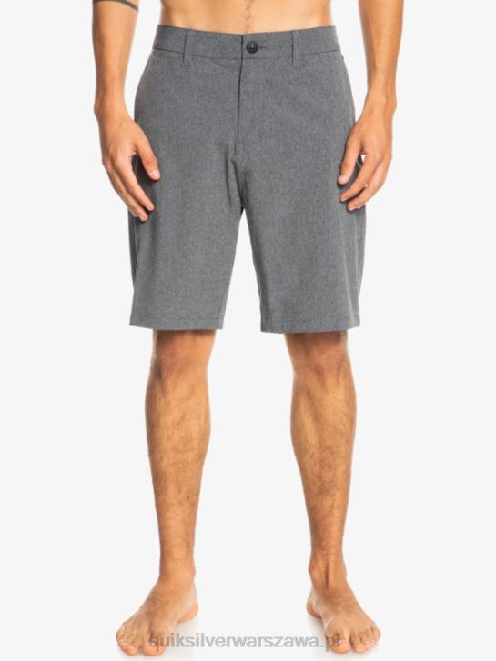 mężczyźni Quiksilver szorty Union Heather 20 Amphibian 4DBV65 czarny