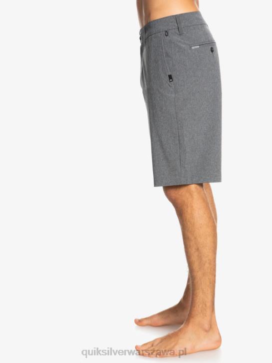 mężczyźni Quiksilver szorty Union Heather 20 Amphibian 4DBV65 czarny
