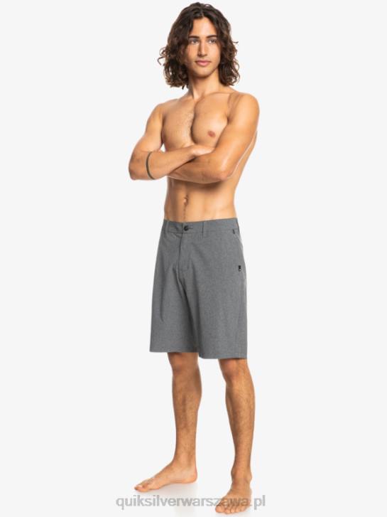 mężczyźni Quiksilver szorty Union Heather 20 Amphibian 4DBV65 czarny