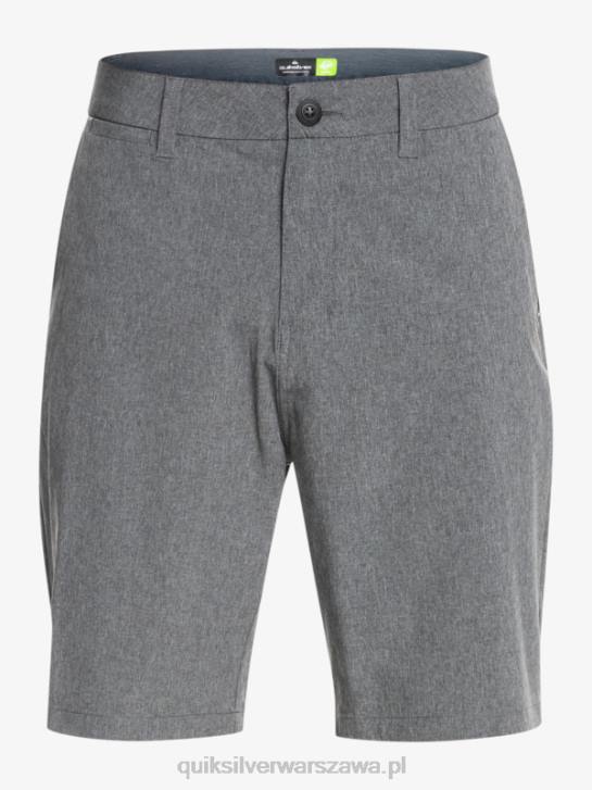 mężczyźni Quiksilver szorty Union Heather 20 Amphibian 4DBV65 czarny