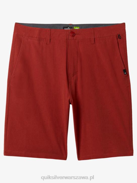 mężczyźni Quiksilver szorty Union Heather 20 Amphibian 4DBV67 czerwona ochra