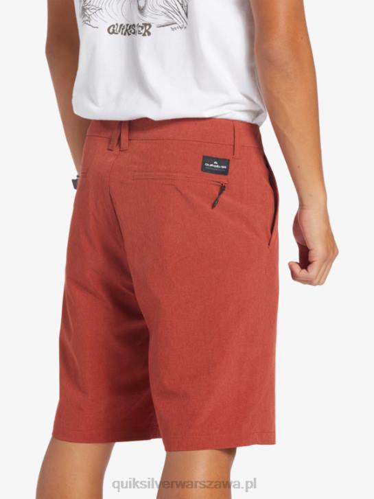 mężczyźni Quiksilver szorty Union Heather 20 Amphibian 4DBV67 czerwona ochra
