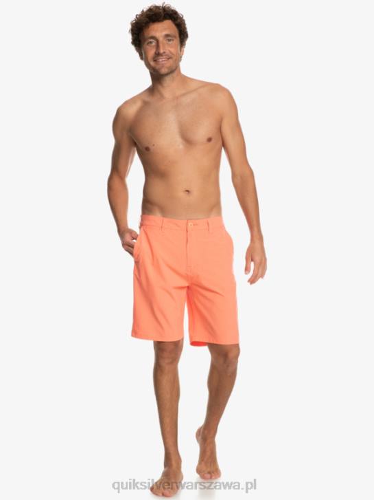 mężczyźni Quiksilver szorty Union Heather 20 Amphibian 4DBV71 świeży łosoś