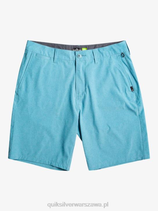 mężczyźni Quiksilver szorty Union Heather 20 Amphibian 4DBV75 niebieski delphinium