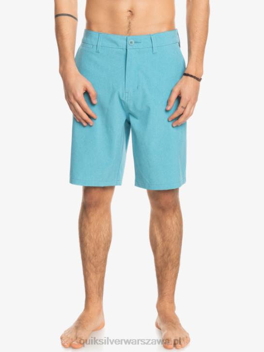 mężczyźni Quiksilver szorty Union Heather 20 Amphibian 4DBV75 niebieski delphinium