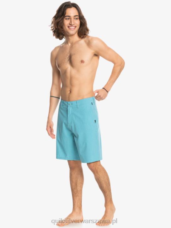 mężczyźni Quiksilver szorty Union Heather 20 Amphibian 4DBV75 niebieski delphinium