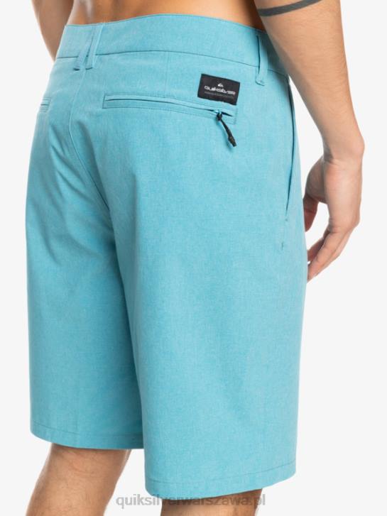 mężczyźni Quiksilver szorty Union Heather 20 Amphibian 4DBV75 niebieski delphinium