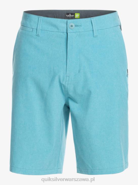 mężczyźni Quiksilver szorty Union Heather 20 Amphibian 4DBV75 niebieski delphinium