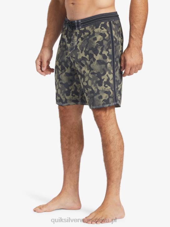mężczyźni Quiksilver szorty Waterman Throwback Camo 19 4DBV535 czarny powrót do przeszłości