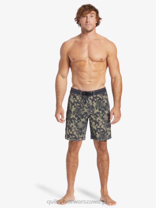 mężczyźni Quiksilver szorty Waterman Throwback Camo 19 4DBV535 czarny powrót do przeszłości