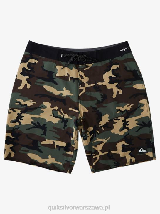 mężczyźni Quiksilver szorty highline kaimana camo 20 4DBV1876 tymianek