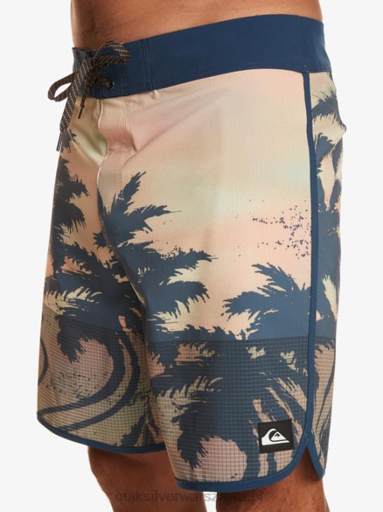 mężczyźni Quiksilver szorty highlite scallop 19 4DBV18 pastelowy turkus