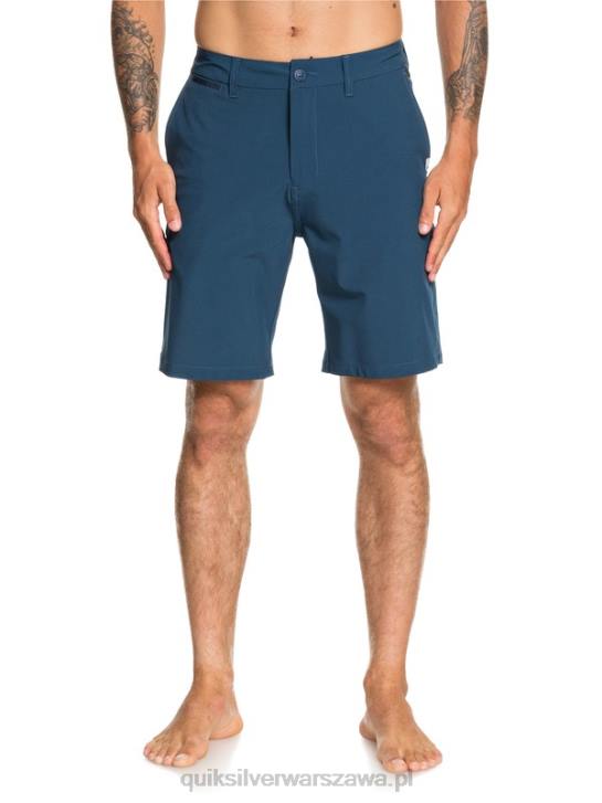 mężczyźni Quiksilver szorty hybrydowe Union Amphibian 20 4DBV1320 niebieski majolikowy