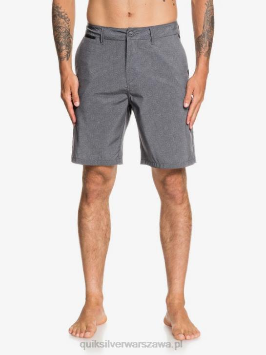 mężczyźni Quiksilver szorty hybrydowe Union Heather Amphibian 20 4DBV1585 czarny
