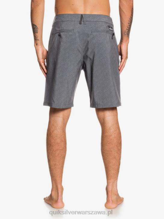 mężczyźni Quiksilver szorty hybrydowe Union Heather Amphibian 20 4DBV1585 czarny