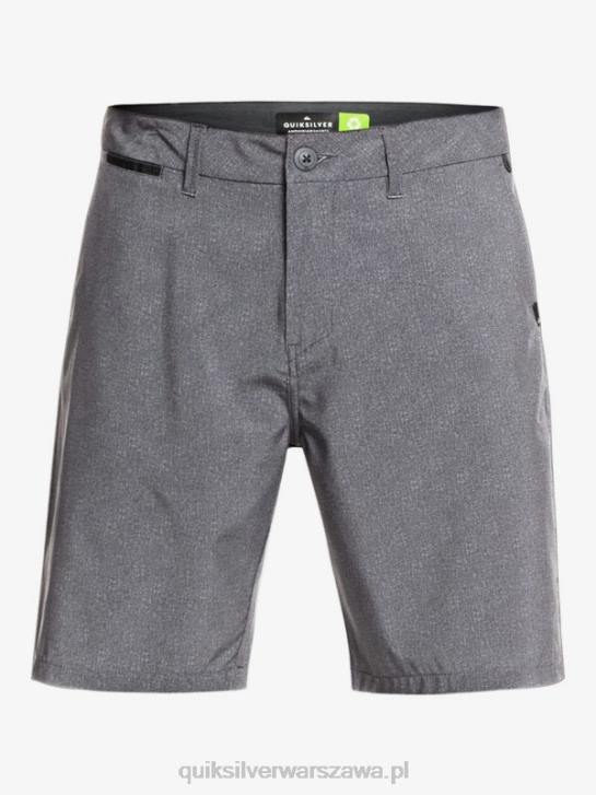mężczyźni Quiksilver szorty hybrydowe Union Heather Amphibian 20 4DBV1585 czarny