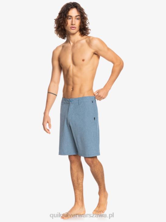 mężczyźni Quiksilver szorty hybrydowe Union Heather Amphibian 20 4DBV1586 kapitanowie niebiescy