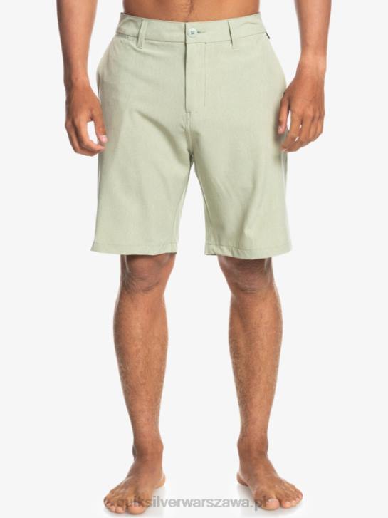 mężczyźni Quiksilver szorty hybrydowe Union Heather Amphibian 20 4DBV1587 szałwia pustynna