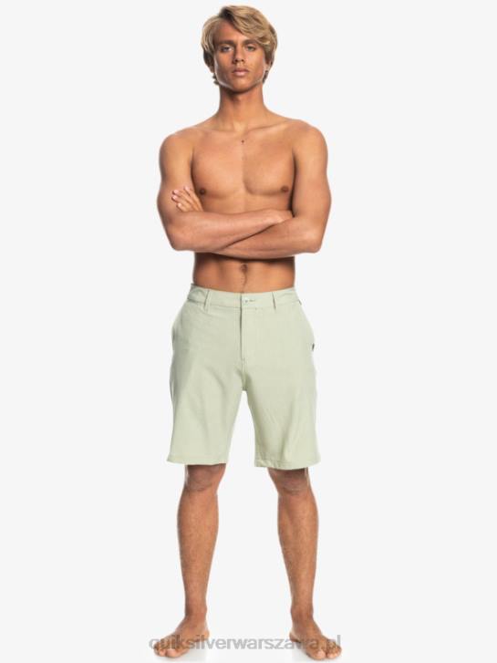 mężczyźni Quiksilver szorty hybrydowe Union Heather Amphibian 20 4DBV1587 szałwia pustynna