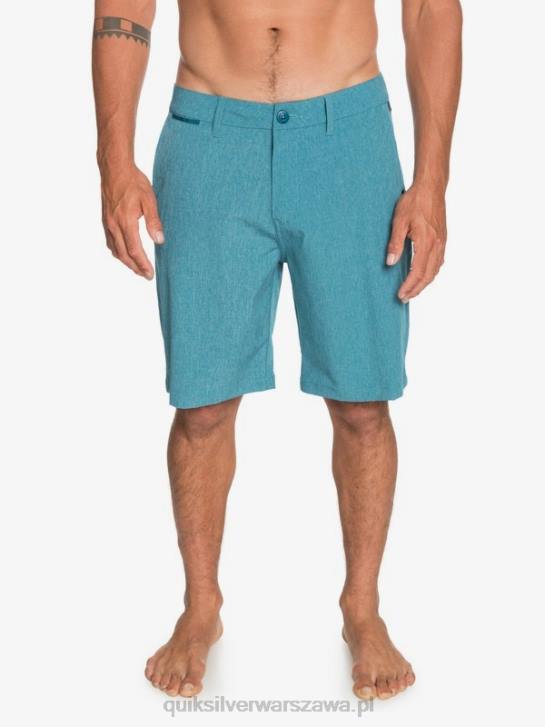 mężczyźni Quiksilver szorty hybrydowe Union Heather Amphibian 20 4DBV1588 niebieski koral