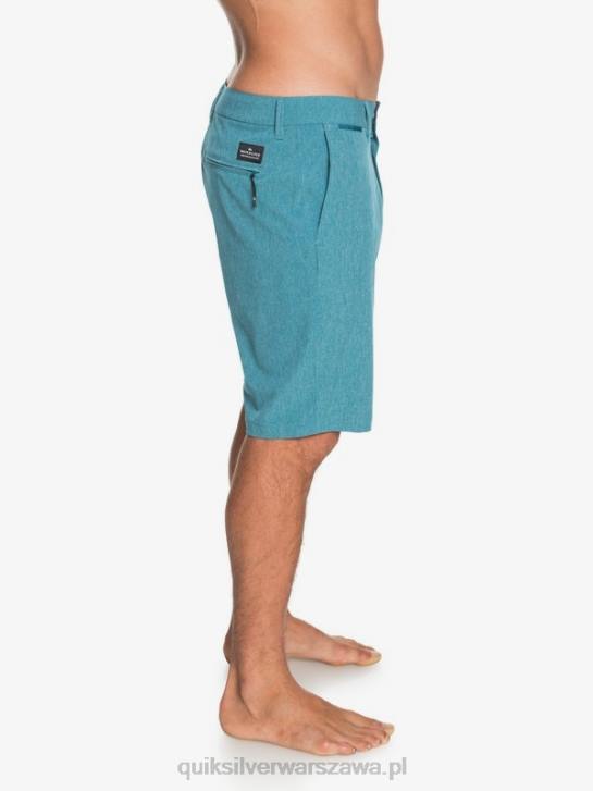 mężczyźni Quiksilver szorty hybrydowe Union Heather Amphibian 20 4DBV1588 niebieski koral