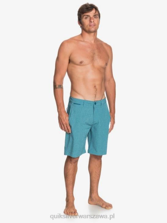 mężczyźni Quiksilver szorty hybrydowe Union Heather Amphibian 20 4DBV1588 niebieski koral