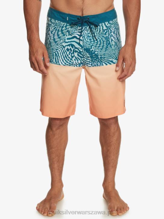 mężczyźni Quiksilver szorty na co dzień Division 20 4DBV668 marokański niebieski